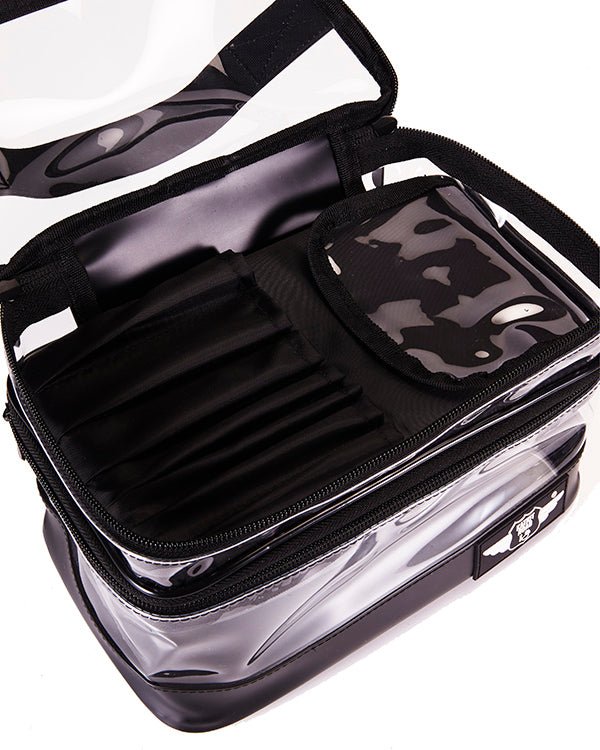 Cosmetic Case with Makeup Brush Pouch