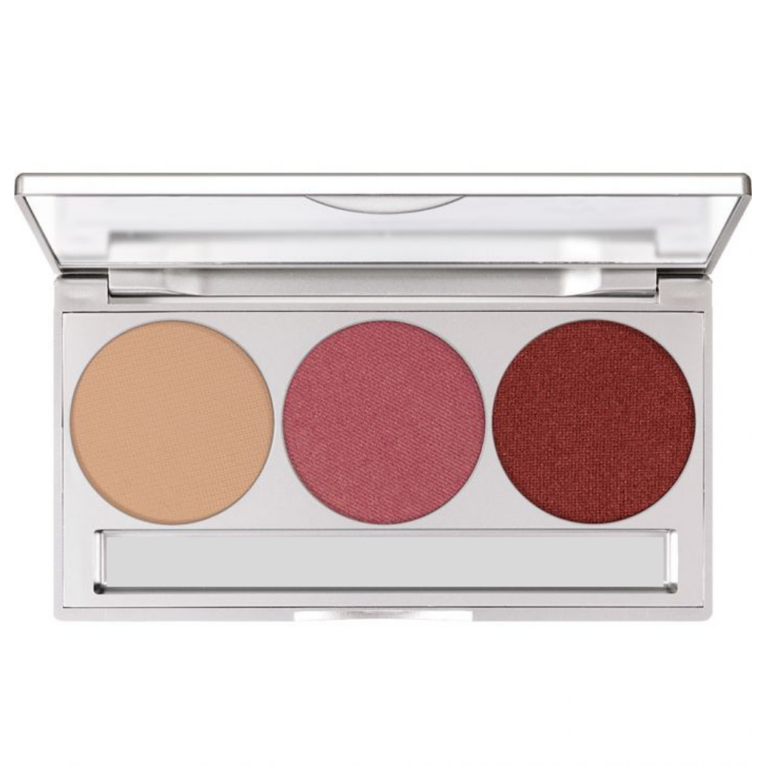 Kryolan Eyeshadow Palette 3 colours with Mirror