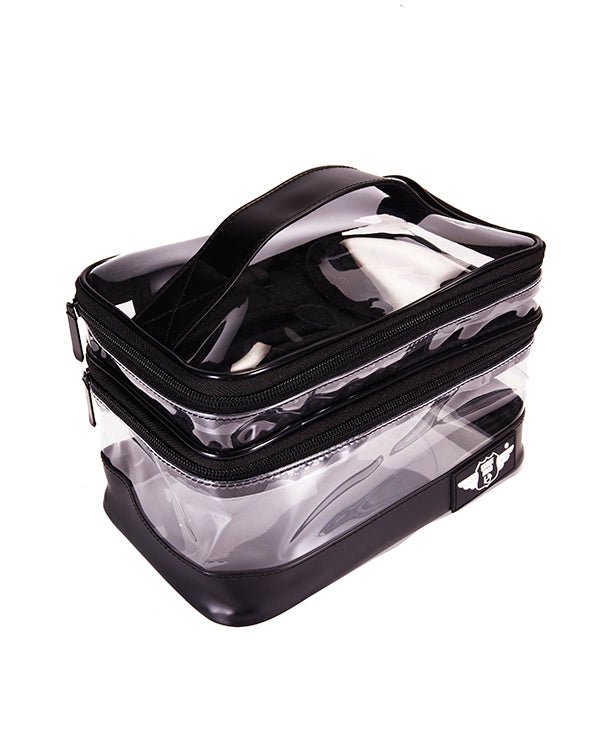 Cosmetic Case with Makeup Brush Pouch